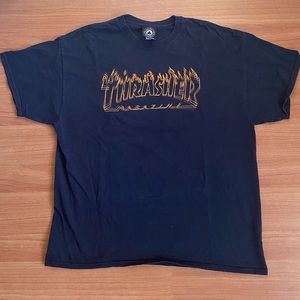 Thrasher Shirt - Short Sleeve - Black - XL